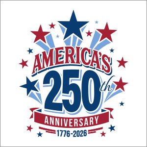 USA America's 250 themed products
