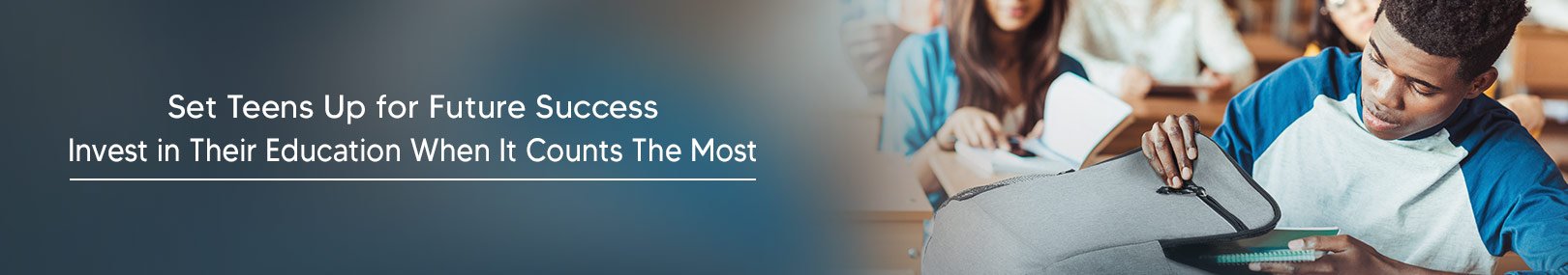 Backpack Program Grades 9-12 from Positive Promotions