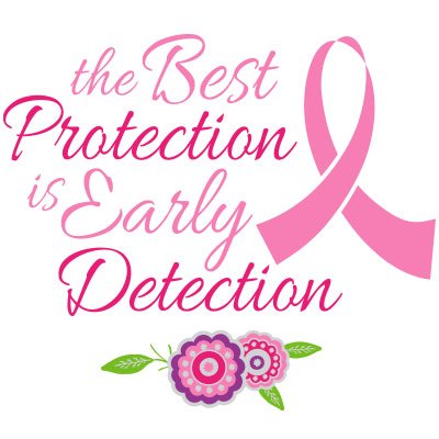 Shop our The Best Protection Is Early Detection Themed Gifts