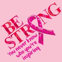 Be Strong, You Never Know Who You're Inspiring themed products