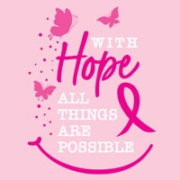 With Hope All Things Are Possible themed products