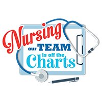 Nursing Our Team Is Off The Charts themed products