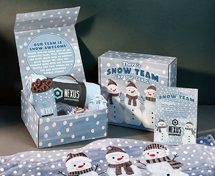 Personalized Holiday Boxed Gifts of Appreciation