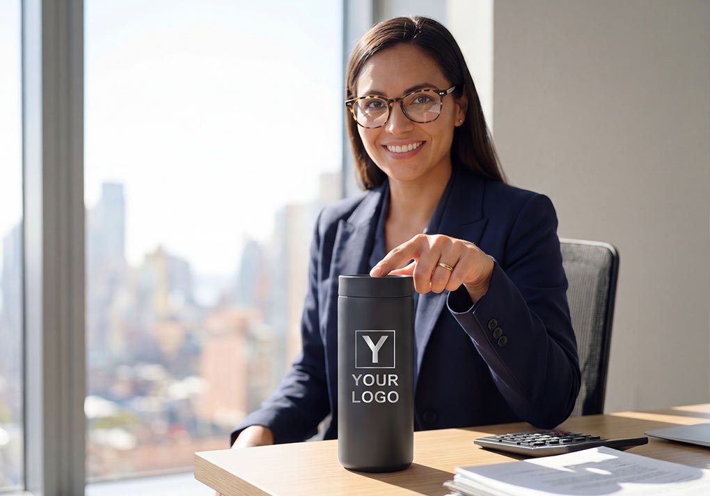 Daily-use drinkware that puts your brand at the center of every morning routine.