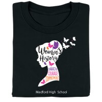 Women's History Month: Character Courage Commitment Personalized T-Shirt