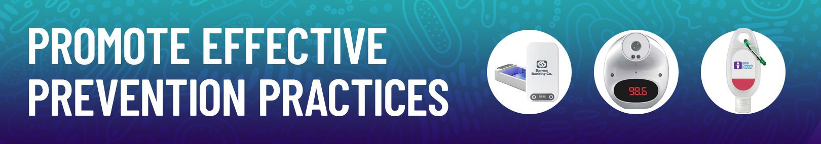 Flu prevention handouts from Positive Promotions