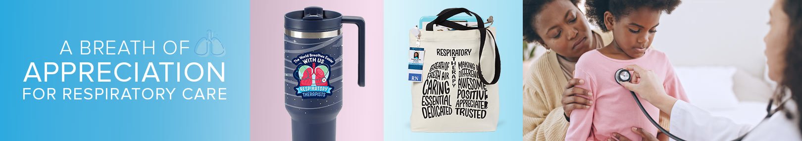 Respiratory appreciation gifts from Positive Promotions