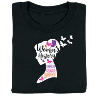 Women's History Month: Character Courage Commitment T-Shirt